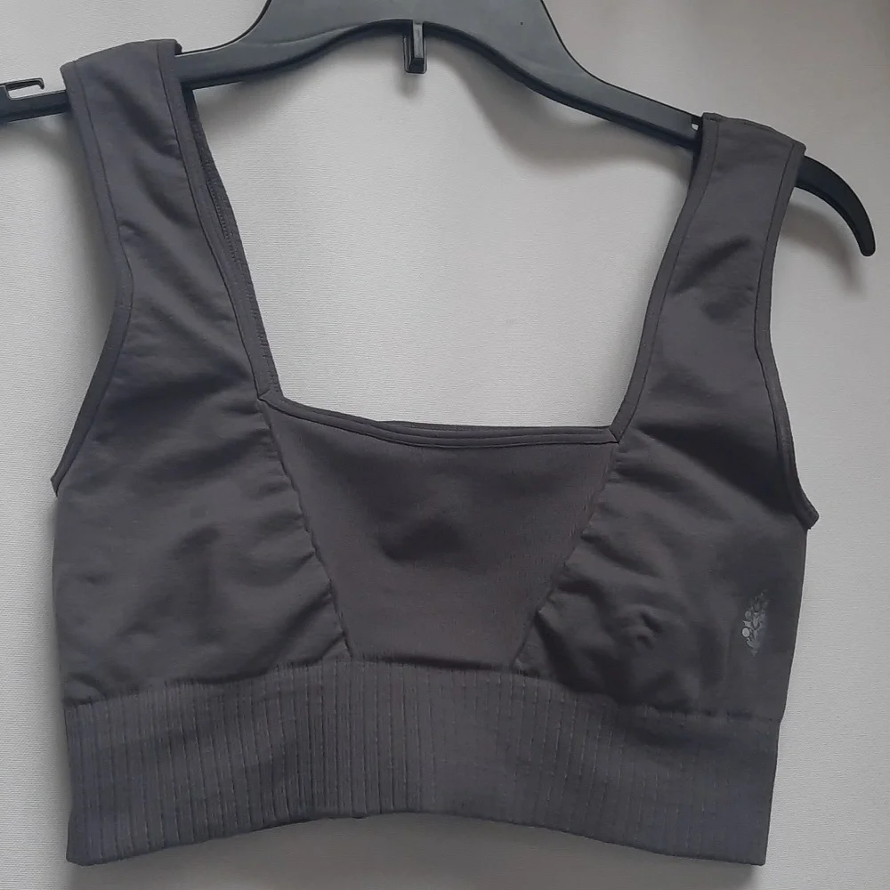 Free People Movement Good Karma Square Neck Bra Medium / Large